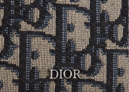 Dior Oblique 提花 (6 卡槽) 卡片夾 米色 黑色 Lookbook Dior Oblique 提花 (6 卡槽) 卡片夾 米色 黑色