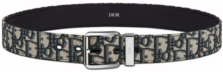 dior-oblique-jacquard-belt-beige-black