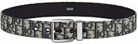 Buy Dior Oblique Jacquard Belt Beige/Black