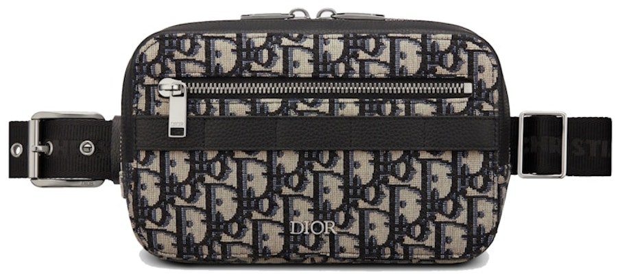 Dior Oblique Jacquard Belt Pouch Beige/Black Buy Dior Oblique Jacquard Belt Pouch Beige/Black