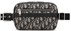 Buy Dior Oblique Jacquard Belt Pouch Beige/Black