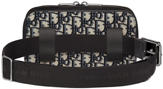 迪奥斜纹织带腰包 米色/黑色 Order 迪奥斜纹织带腰包 米色/黑色