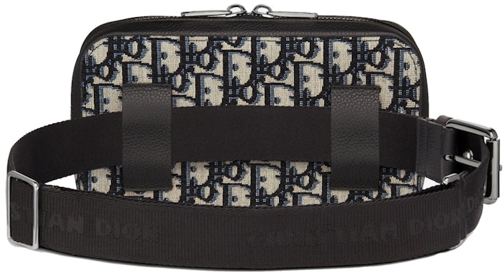 Dior Oblique Jacquard Belt Pouch Beige/Black Order Dior Oblique Jacquard Belt Pouch Beige/Black