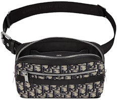 Dior Oblique Jacquard Belt Pouch Beige/Black Lookbook Dior Oblique Jacquard Belt Pouch Beige/Black