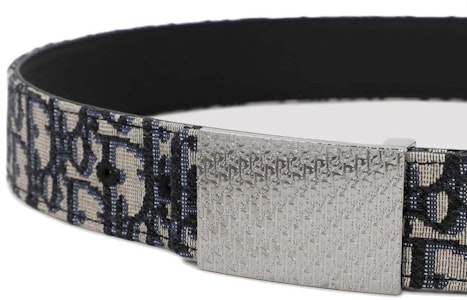 ディオール オブリーク ジャカード グレインドカーフスキン ベルト ベージュ/ブラック Order ディオール オブリーク ジャカード グレインドカーフスキン ベルト ベージュ/ブラック