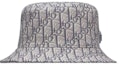 Lookbook Sombrero Bucket de Algodón DIOR Oblique Gris para Hombre. POIZON2406201295