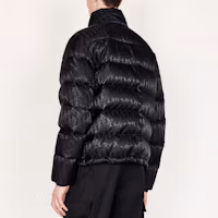 Purchase DIOR 男裝黑色Oblique印花拉鏈羽絨外套 943C449A4462-C989