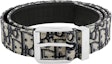 Order DIOR Oblique Print Calfskin Belt, Multicolor, 3.5cm 4333PLYSE-H05E