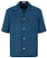 Buy DIOR Oblique Print Navy Blue Short Sleeve Shirt 113C519A5050-C585