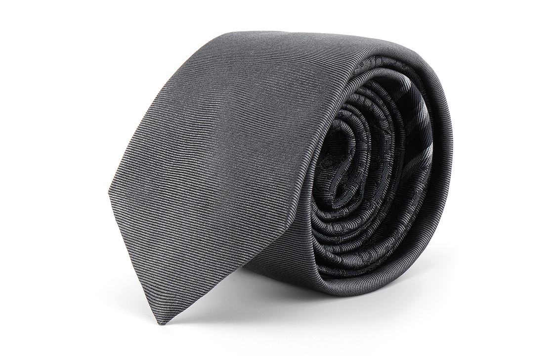 DIOR Oblique Print Silk Tie for Men in Gray and White. 01C1047A0266-C889 圖 3