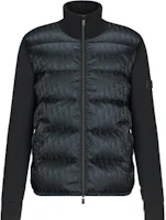 DIOR Oblique Print Wool Knit Down Jacket 213M435AT373C900 DIOR Oblique Print Wool Knit Down Jacket 213M435AT373C900