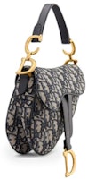 Bolso Dior Oblique Saddle Mini Azul Order Bolso Dior Oblique Saddle Mini Azul