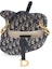 Lookbook Dior Oblique Saddle Bag Mini Blue