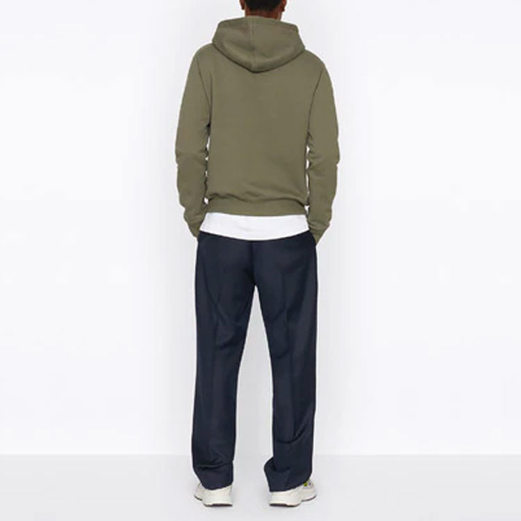 Sizing DIOR オリーブ 刺繍ロゴ スウェットシャツ 113J698A0531-C680