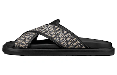 Dior Open-Toe Slide 'Black Fashion'