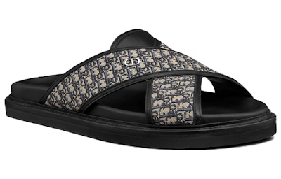 Dior Open-Toe Slide 'Black Fashion'