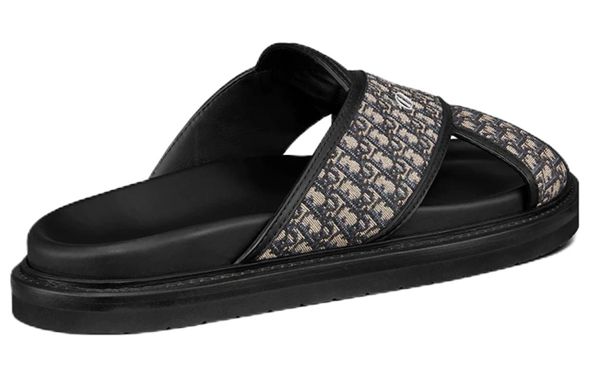 Dior Open-Toe Slide 'Black Fashion'