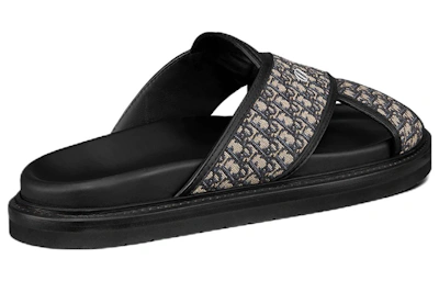 Dior Open-Toe Slide 'Black Fashion'