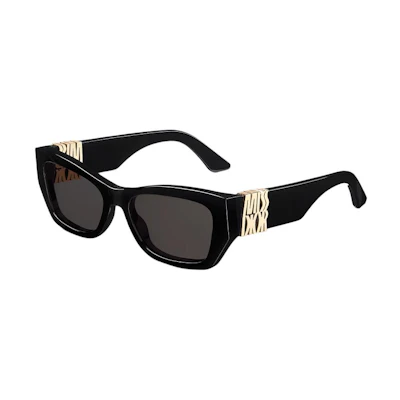 DIOR Oversized Square Sunglasses with Bold Letter Detail - Black MISSS1FXR_10A0
