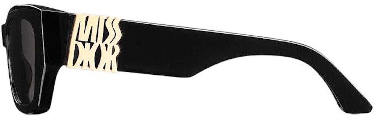 DIOR 大框方形墨鏡-黑色款 大字母細節 MISSS1FXR_10A0 Shop DIOR 大框方形墨鏡-黑色款 大字母細節 MISSS1FXR_10A0