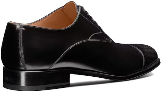 迪奥牛津鞋 '永恒斜纹' 黑色 3DE333ZTJ_H900 Shop 迪奥牛津鞋 '永恒斜纹' 黑色 3DE333ZTJ_H900