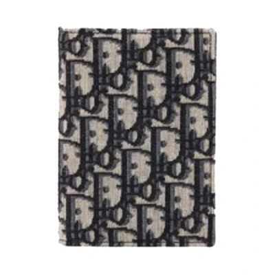 Dior Passport Cover Oblique Blue