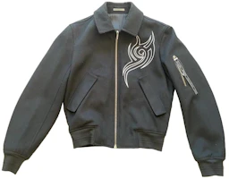 DIOR Patterned Print Zip-Up Jacket Grey 833C405W3851-C989 DIOR Patterned Print Zip-Up Jacket Grey 833C405W3851-C989