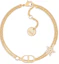 Buy DIOR PETIT CD Gelang Logam Emas Unisex Desain Pasangan. B1133-D301