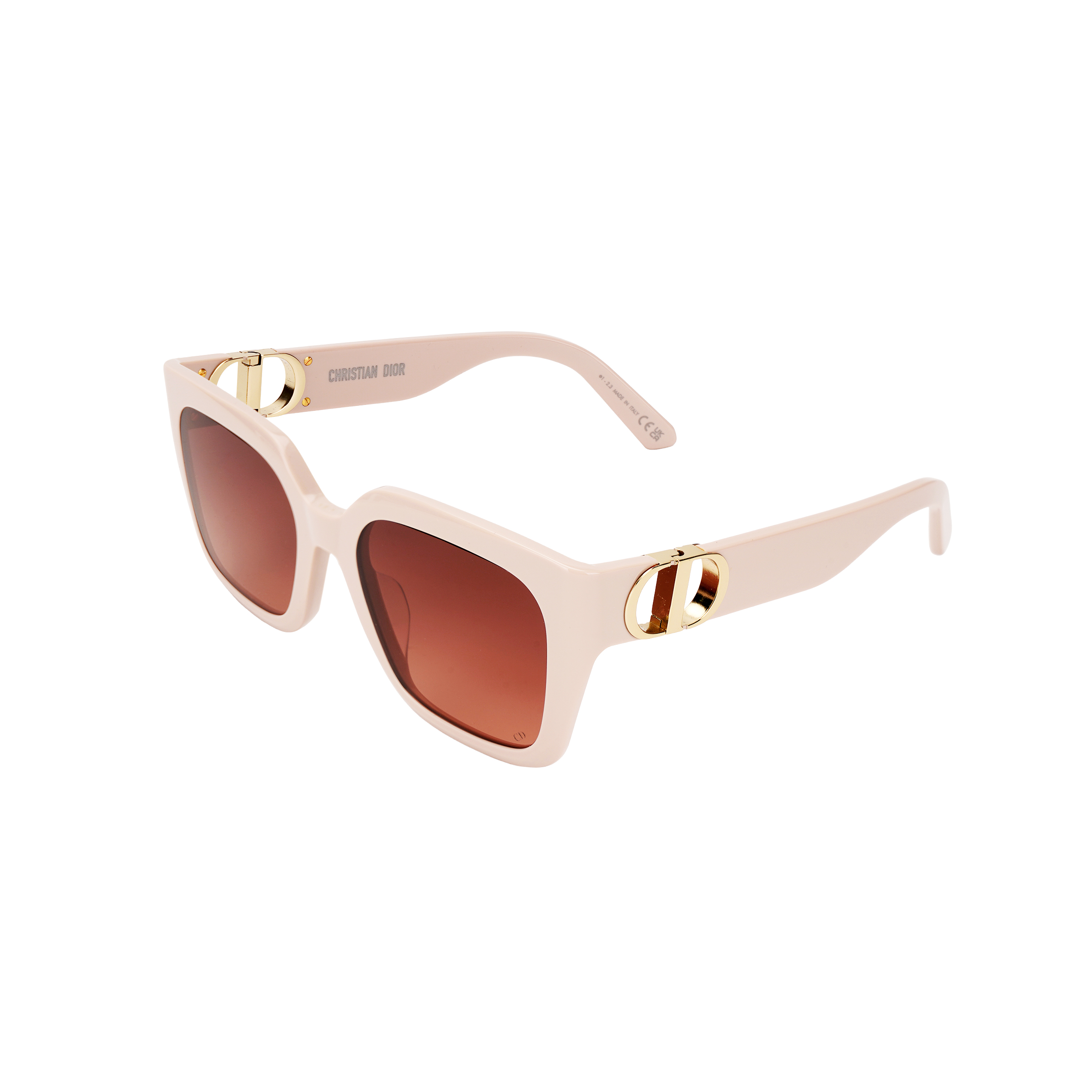 DIOR Pink Unisex Sunglasses with Acetate Metal Frame and Logo Detail. 30MONTAIGNES8U40F2