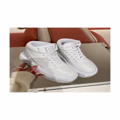 Dior Player High 'White Quilted'
