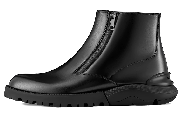 Dior Polished Calfskin Ankle Boot 'Black' 3BO229YOC_H900