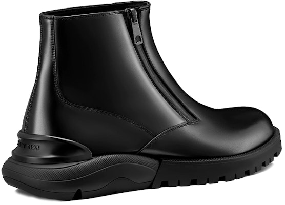 Dior Polished Calfskin Ankle Boot 'Black' 3BO229YOC_H900 Shop Dior Polished Calfskin Ankle Boot 'Black' 3BO229YOC_H900