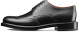 Buy Dior Sepatu Brogue Derby Kulit Calf Hitam 3DE298YQD_H900