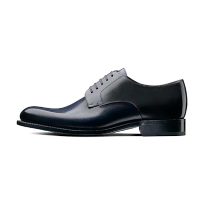 Dior Polished Calfskin Derby 'Navy Blue'