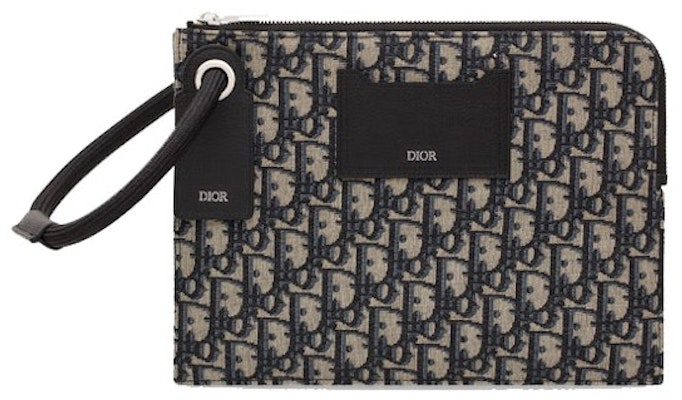 Dior Pouch Oblique Black Buy Dior Pouch Oblique Black