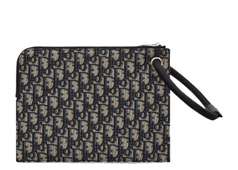 Order Dior 斜紋黑色手拿包