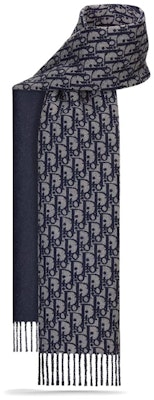 DIOR 남성 블루 프린트 울 캐시미어 스카프 DIO75QGKBLUE Order DIOR 남성 블루 프린트 울 캐시미어 스카프 DIO75QGKBLUE