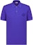 Buy DIOR Purple Cotton Piqué Short Sleeve Polo Shirt. 013J800A0373-C536