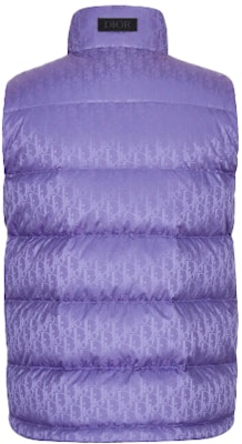 DIOR Ungu Down Vest, Ritsleting, Warna Solid, Musim Baru. 033C410A4462-C474 Lookbook DIOR Ungu Down Vest, Ritsleting, Warna Solid, Musim Baru. 033C410A4462-C474