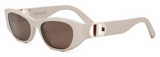 Order DIOR Rectangle Beige Sunglasses Unisex Couple Style with Cut-Out Design 30MONTAIGNES9U