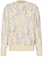 DIOR Baju Sejuk Lelaki Kain Wool dengan Cetakan Reflektif 113M630AT197-C000 Order DIOR Baju Sejuk Lelaki Kain Wool dengan Cetakan Reflektif 113M630AT197-C000