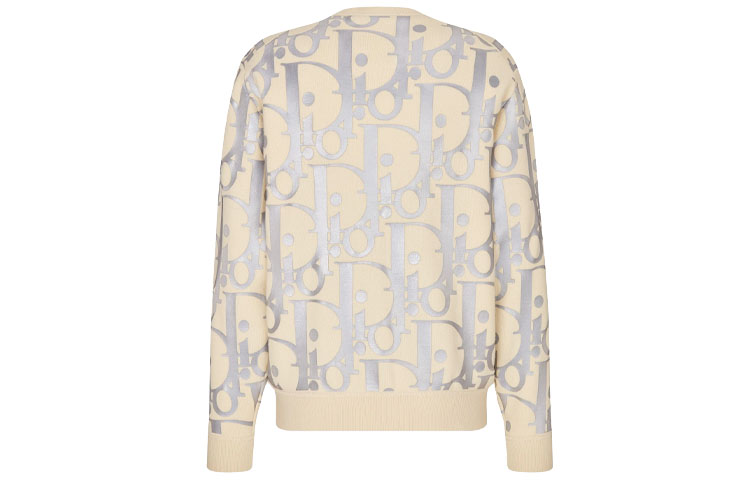 Lookbook ディオール リフレクティブプリント ニットウールセーター メンズ 113M630AT197-C000