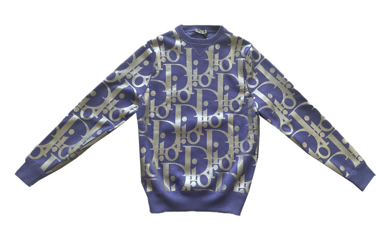 Cheap ディオール リフレクティブプリント ニットウールセーター メンズ 113M630AT197-C000