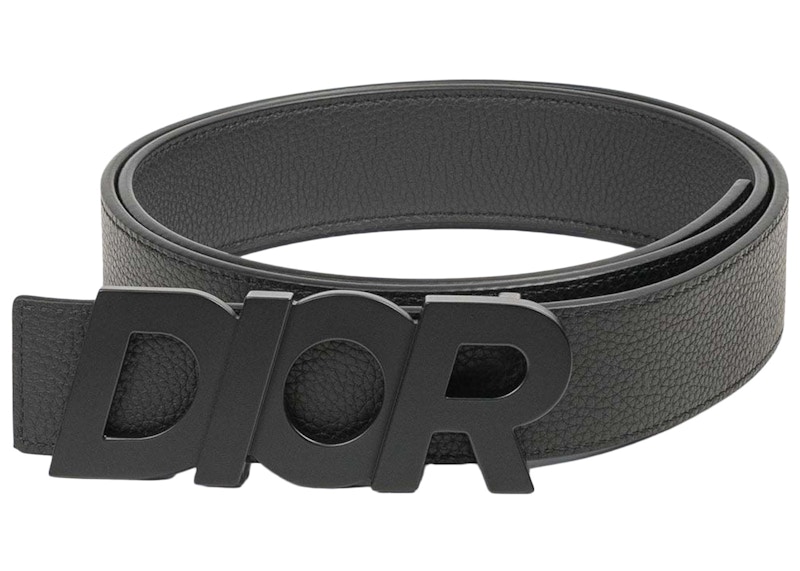 Dior Reversible Dior Belt Black/Black