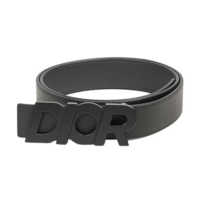 Dior Reversible Dior Belt Black/Black
