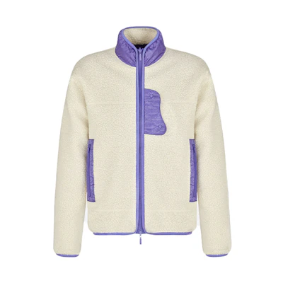 Dior Reversible Striped White Zip-Up Jacket Long Sleeve Outerwear 113J405A0678_C084