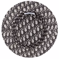 Dior Reversible Teddy-D Small Brim Bucket Hat Oblique Black Dior Reversible Teddy-D Small Brim Bucket Hat Oblique Black
