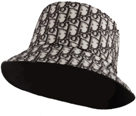 Dior Reversible Teddy-D Small Brim Bucket Hat Oblique Black Lookbook Dior Reversible Teddy-D Small Brim Bucket Hat Oblique Black