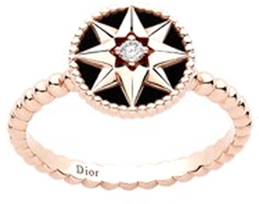 DIOR Rose des Vents 18K Rose Gold Ring Unisex Couple Design JRDV95192_0000 Buy DIOR Rose des Vents 18K Rose Gold Ring Unisex Couple Design JRDV95192_0000