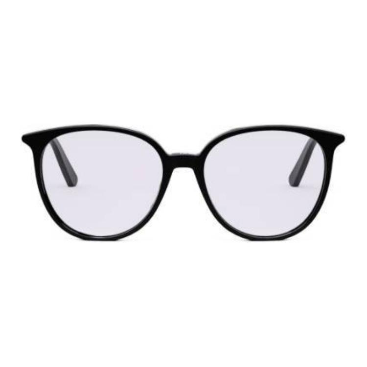 Lookbook DIOR 经典款圆形墨镜 黑色金属板材 男女通用款式 MINICDOR4I1100